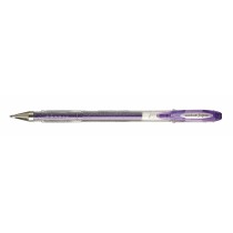 Flüssigtintenstift Uni-Ball Sparkling UM-120SP Violett 0,5 mm (12 Stücke)