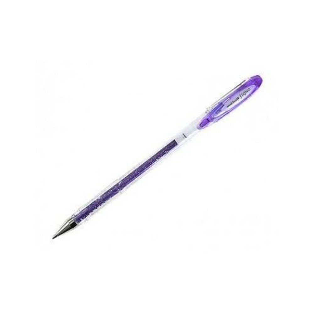 stylo à encre liquide Uni-Ball Sparkling UM-120SP Violet 0,5 mm (12 Pièces)