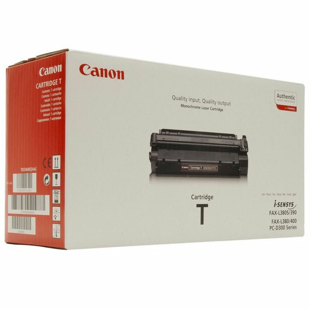 Toner original Canon PC-320/340D, Fax L-380/400 Noir Rouge (1 Unité)