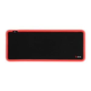 Mouse Mat Savio LED TD XL Black Multicolour