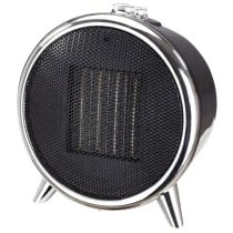 Portable Fan Heater Adler AD 7742 Black Silver 1500 W