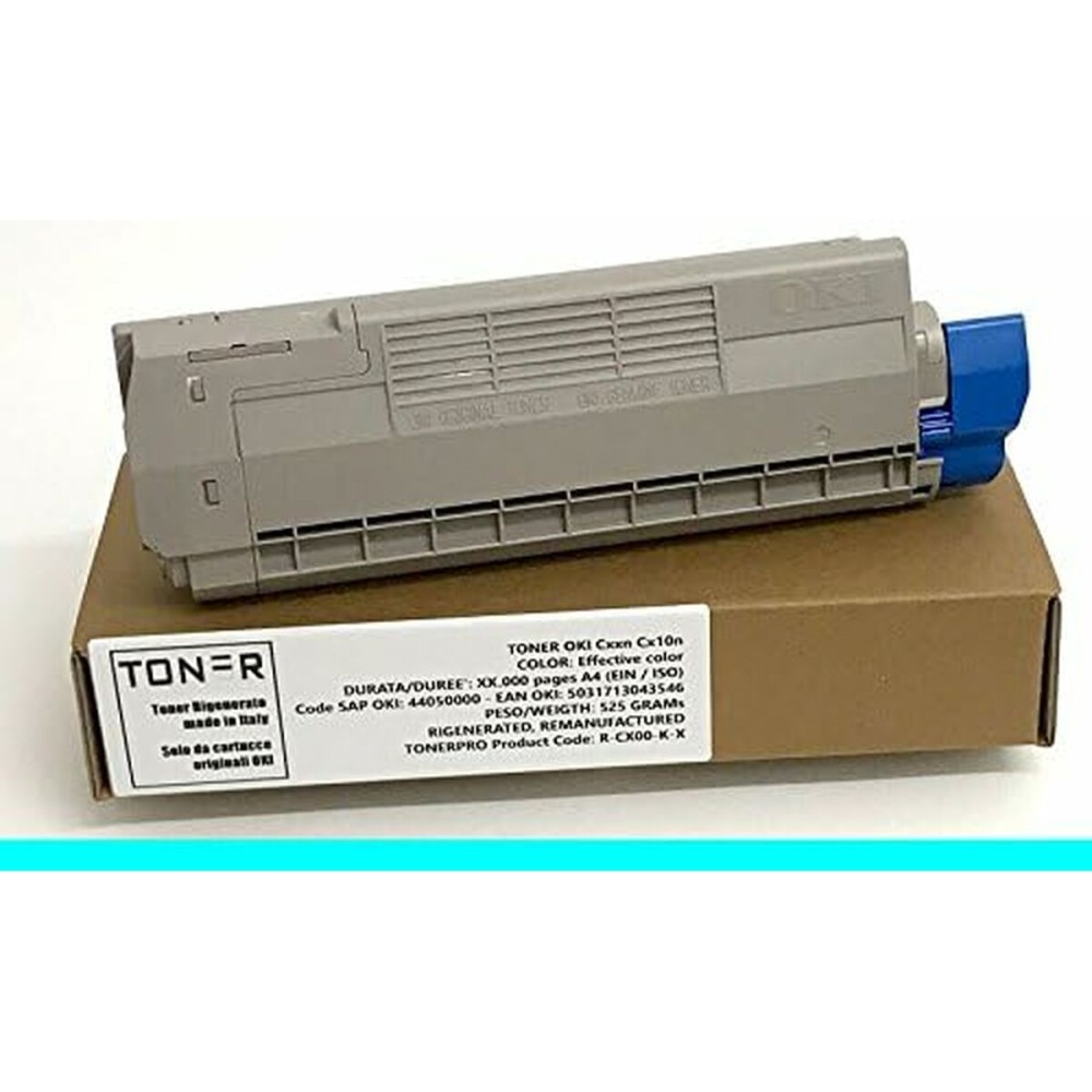 Original Toner OKI 46507507 Schwarz Türkis