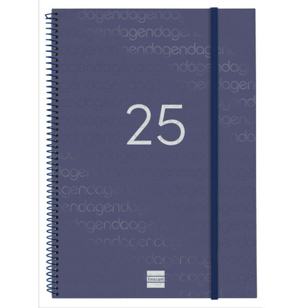 Agenda Finocam YEAR Bleu A4 21 x 29,7 cm 2025