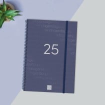 Agenda Finocam YEAR Bleu A4 21 x 29,7 cm 2025