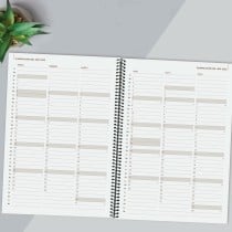 Agenda Finocam YEAR Noir A4 21 x 29,7 cm 2025