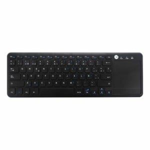 Clavier avec pavé tactile CoolBox COO-TEW01-BK Noir Espagnol Qwerty