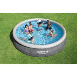 Piscine gonflable Bestway Gris 9677 L 457 x 84 cm