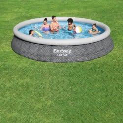 Inflatable pool Bestway Grey 9677 L 457 x 84 cm