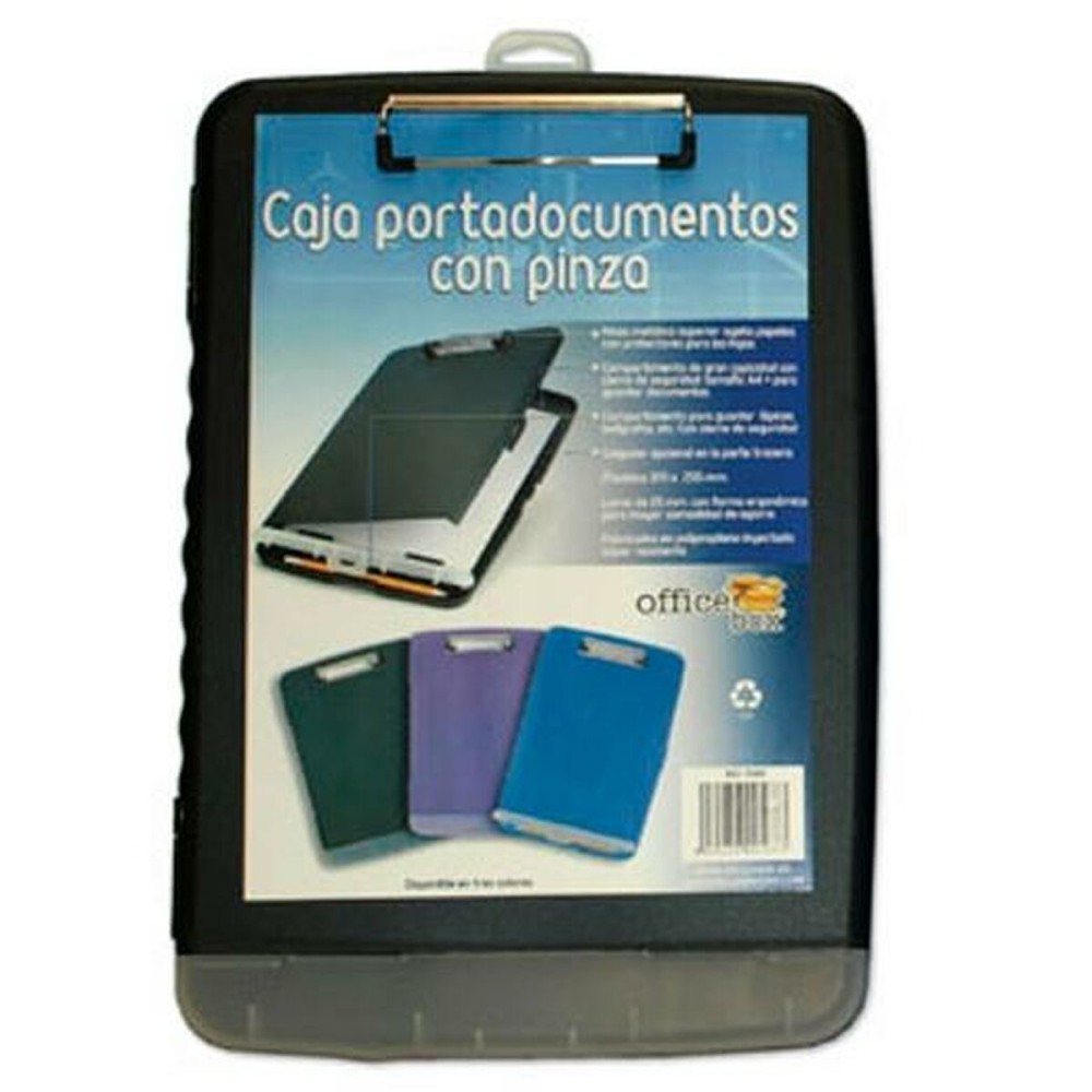 Document Holder Office Box Clip A4+ Black