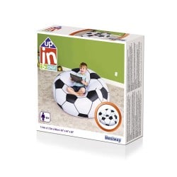 Aufblasbarer Puff Bestway Bunt 114 x 112 x 71 cm Fussball