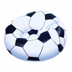 Aufblasbarer Puff Bestway Bunt 114 x 112 x 71 cm Fussball