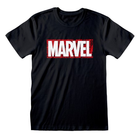 Unisex Kurzarm-T-Shirt Marvel Schwarz