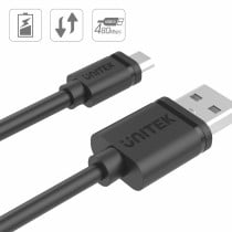 Câble USB vers micro USB Unitek Y-C435GBK Noir 3 m