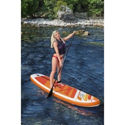 Inflatable Paddle Surf Board with Accessories Bestway Hydro-Force Multicolour 274 x 76 x 12 cm