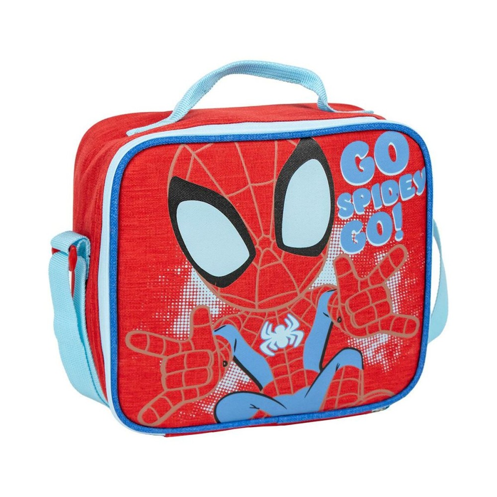 Sac glacière goûter Spidey Rouge 21 x 19 x 8,5 cm