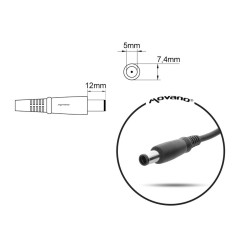 Laptopladekabel Mitsu 5ZM031 65 W