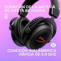 Casques avec Microphone Hyperx 6Y2G8AA Noir