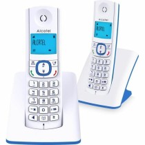 Landline Telephone Alcatel F530 Duo Blue Blue/White