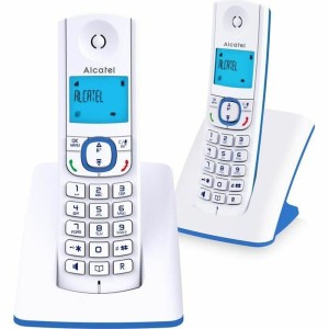 Landline Telephone Alcatel F530 Duo Blue Blue/White