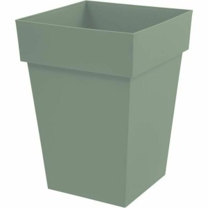 Plant pot EDA Tuscany Green Plastic Squared 39 x 39 x 53 cm