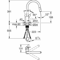 Mischbatterie Grohe 31484001