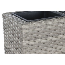 Blumentopf Home ESPRIT Polypropylen Rattan 95 x 26 x 80 cm