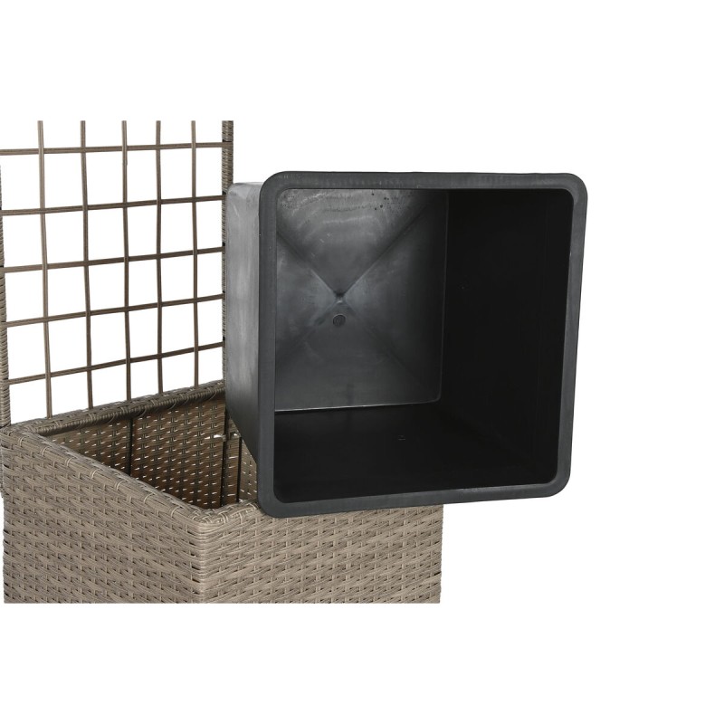 Planter Home ESPRIT polypropylene Rattan 48 x 52 x 114 cm