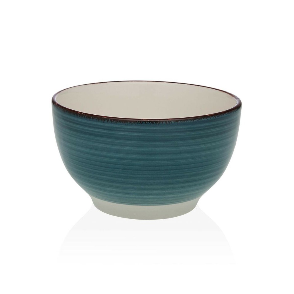 Bowl Versa Blue Stoneware 14 x 8,3 x 14 cm