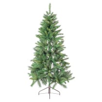 Sapin de Noël Vert PVC Métal Polyéthylène 120 x 120 x 210 cm