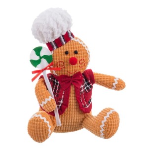 Gingerbread Man Multicolour 23 x 18 x 28 cm