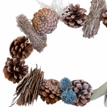 Christmas garland White Pineapples 150 x 5 x 5 cm