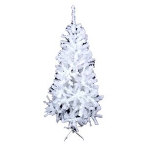 Sapin de Noël Blanc PVC Métal Polyéthylène 100 x 100 x 180 cm