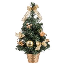 Christmas Tree Gold Green PVC Pineapples 26 x 26 x 50 cm