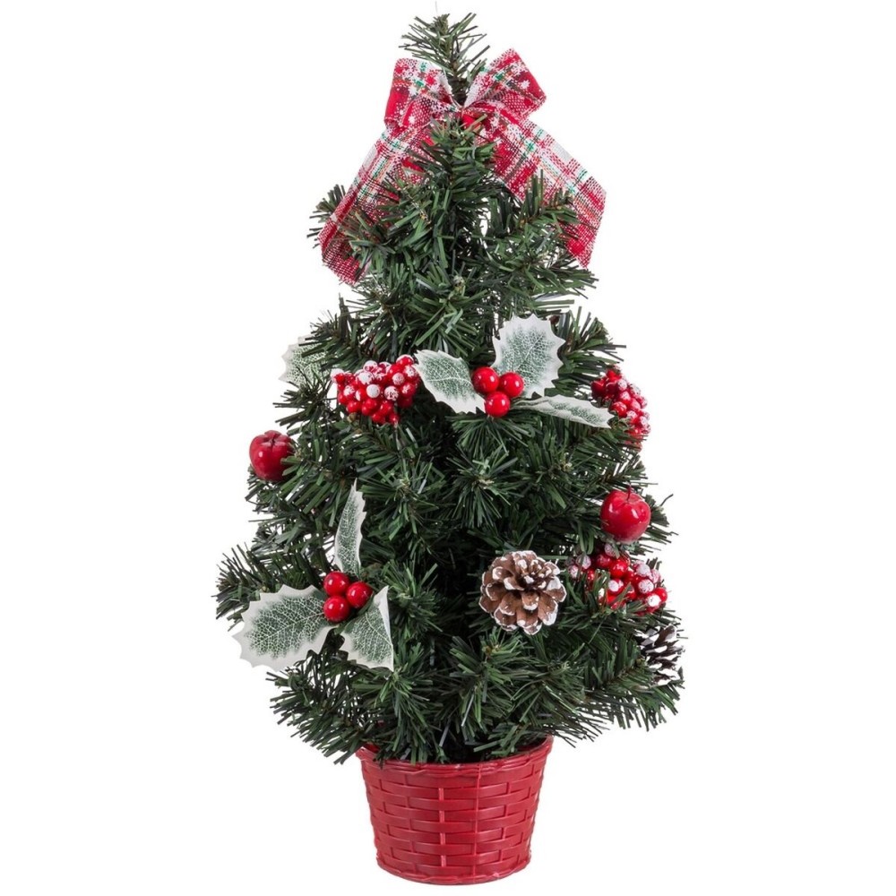 Weihnachtsbaum Rot grün PVC Ananas 26 x 26 x 50 cm