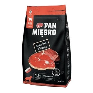 Futter PAN MIĘSKO XS Rindfleisch 9 kg