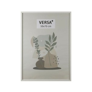 Cadre Photos Versa Blanc Bois MDF Vintage 1,2 x 72 x 52 cm