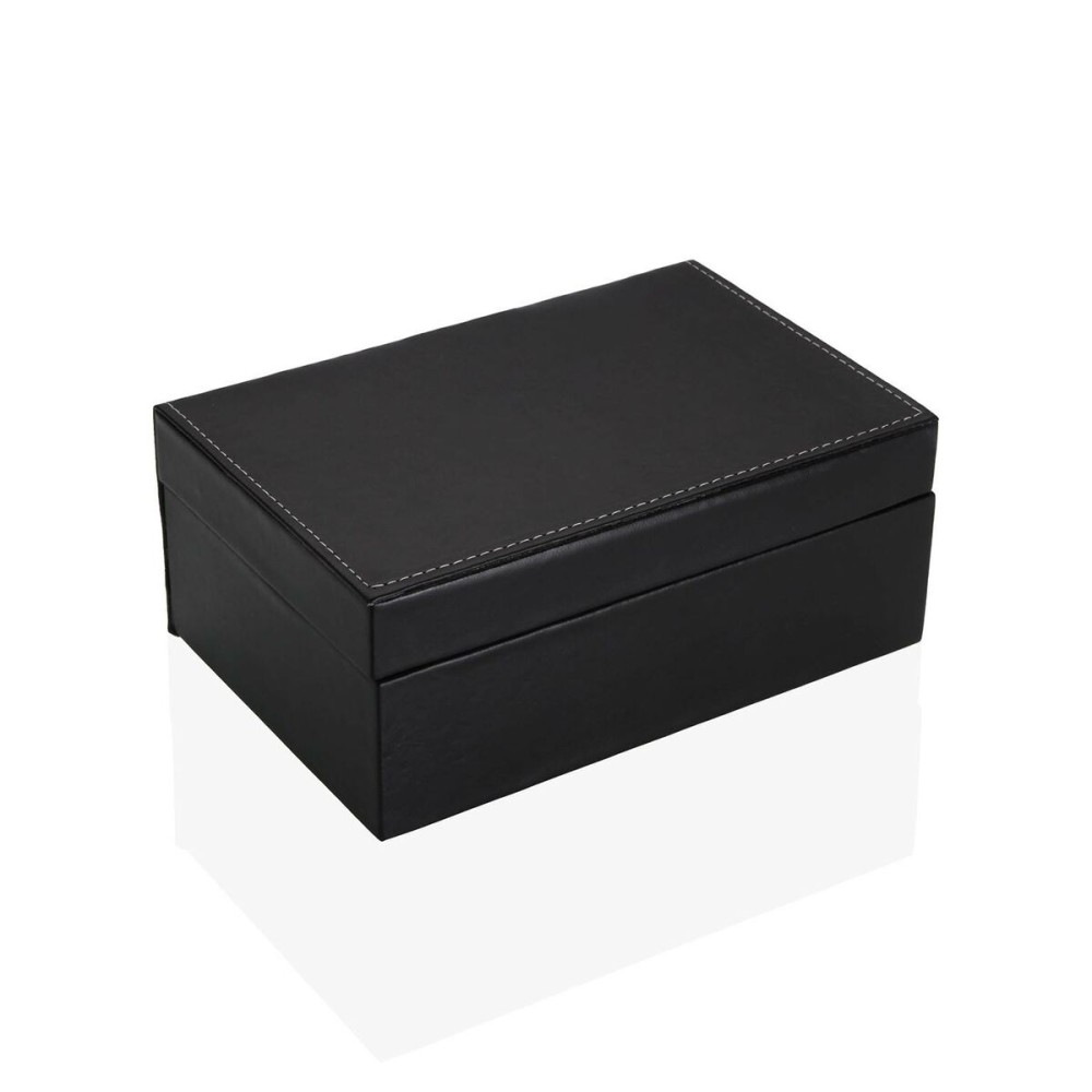 Jewelry box Versa Black 13,5 x 8 x 20,5 cm