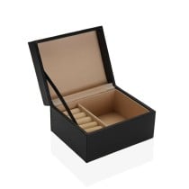 Jewelry box Versa Black 7,5 x 8,5 x 15 cm