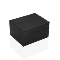 Box-Schmuckkästchen Versa Schwarz 7,5 x 8,5 x 15 cm