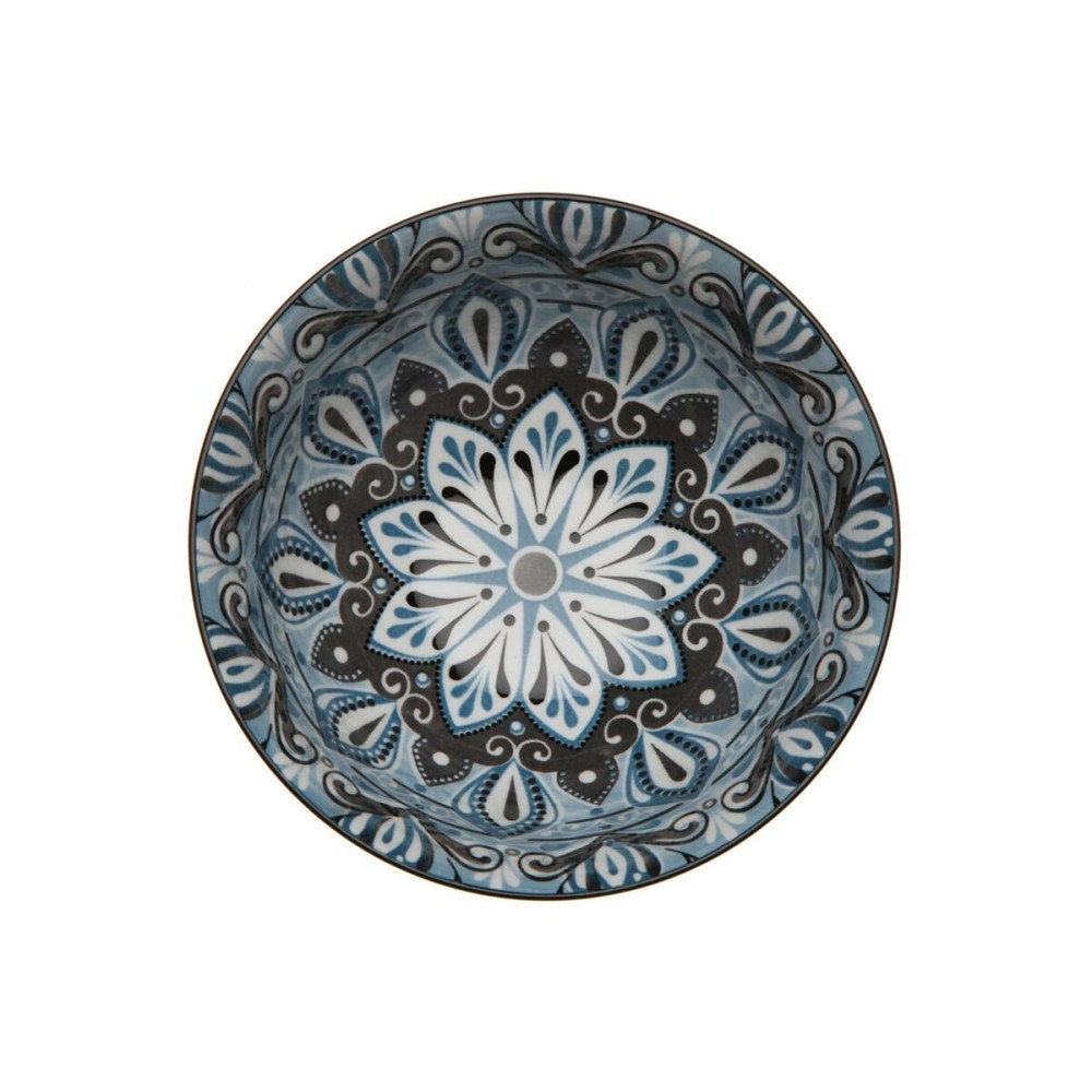 Bol pour Apéritifs Versa Bleu Céramique Porcelaine 15,5 x 7 x 15,5 cm