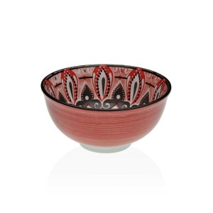 Snack Bowl Versa Red Ceramic Porcelain 11,5 x 6 x 11,5 xm