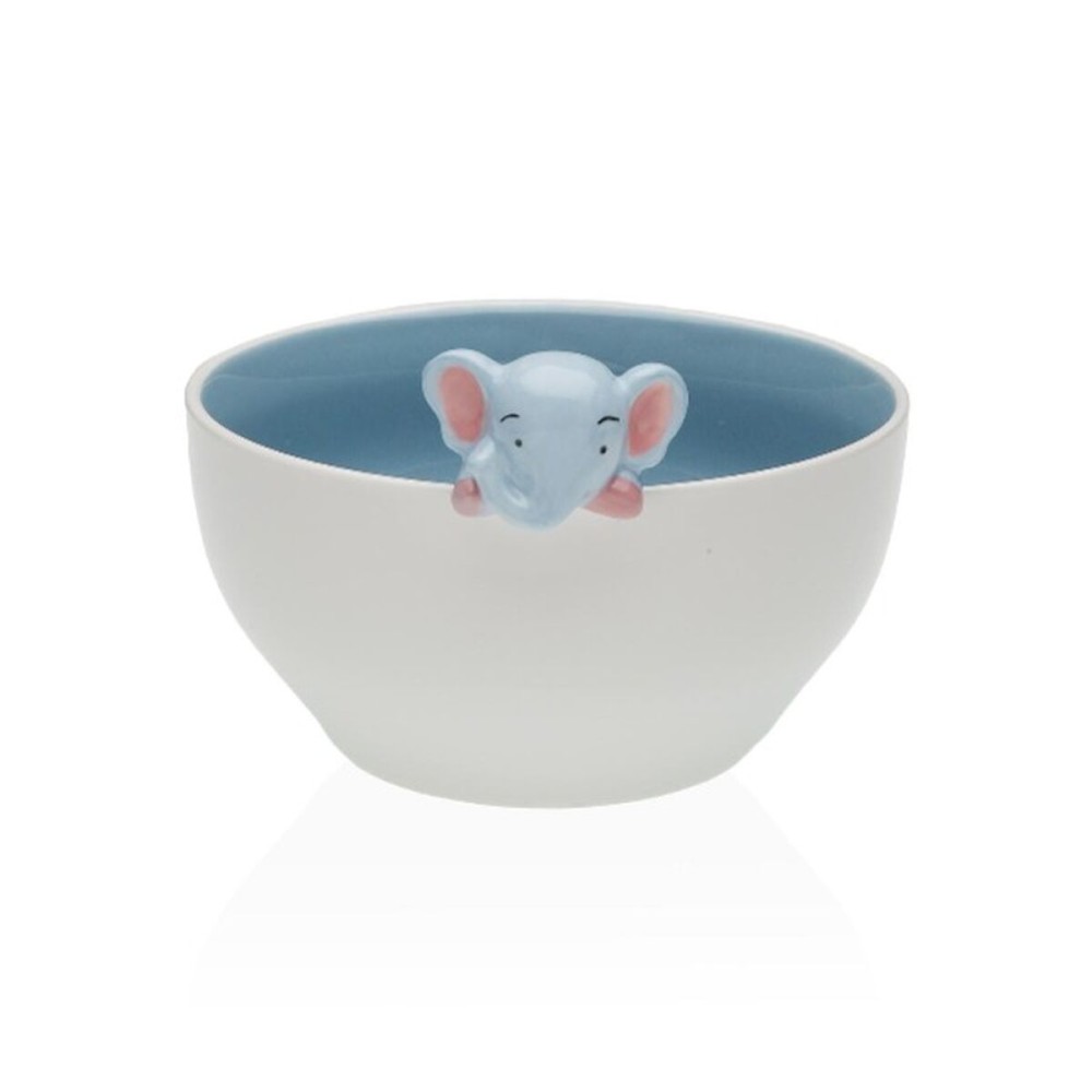 Bowl Versa Porcelain 15,8 x 9,5 x 14 cm Elephant