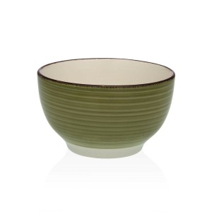 Bowl Versa Green Stoneware 14 x 8,3 x 14 cm