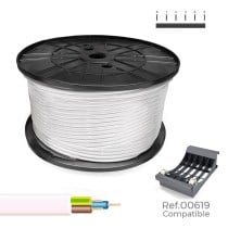 Multi-core Electric Cable Sediles White 3 x 1,5 mm 150 m H05VV-F