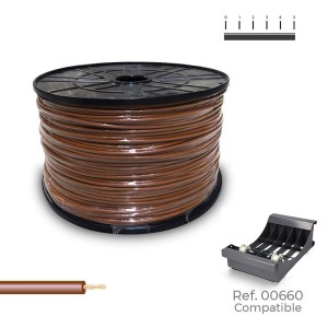 Tuyau pour câble électrique Sediles h07z1-k Marron 1,5 mm 500 m