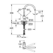 Mischbatterie Grohe 32917AL0