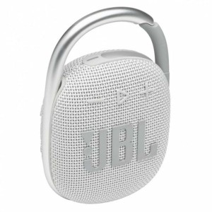 Tragbare Bluetooth-Lautsprecher JBL Clip 4  Weiß 5 W