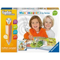 Livre interactif pour enfants Ravensburger Complete interactive reader box + Book Imagier At the farm Tiptoi (FR)