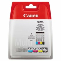 Cartouche d'encre originale Canon CLI-571 Multipack Gris Multicouleur