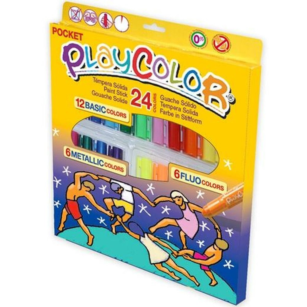 Gouache Playcolor Multicouleur